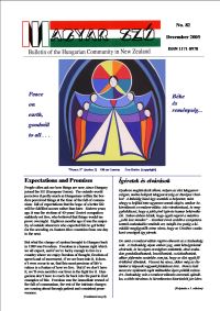 Magyar Szo Issue 82 december 2005. Front Cover Thumbnail of front cover. Issue 82 – December 2005